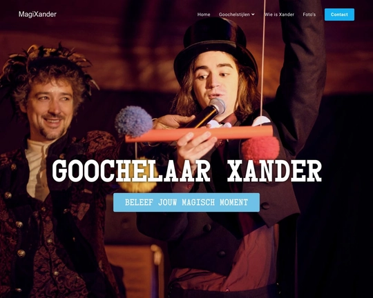 Gil Ricardo, belgische goochelaar