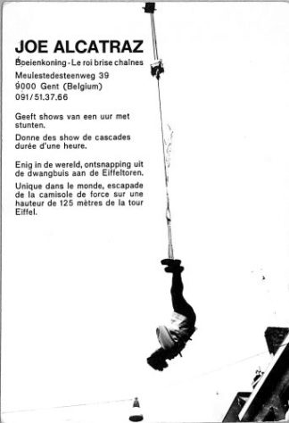 Joe Alcatraz, belgische goochelaar